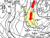 Northerly Flow Coastal BC