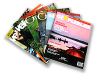 Magazines populaires dans le domaine des activit&eacute;s de grande nature
