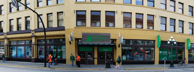Magasin Mountain Equipment Co-op de Victoria