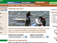 Page d'accueil mec.ca