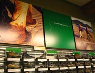 Panneaux en magasin